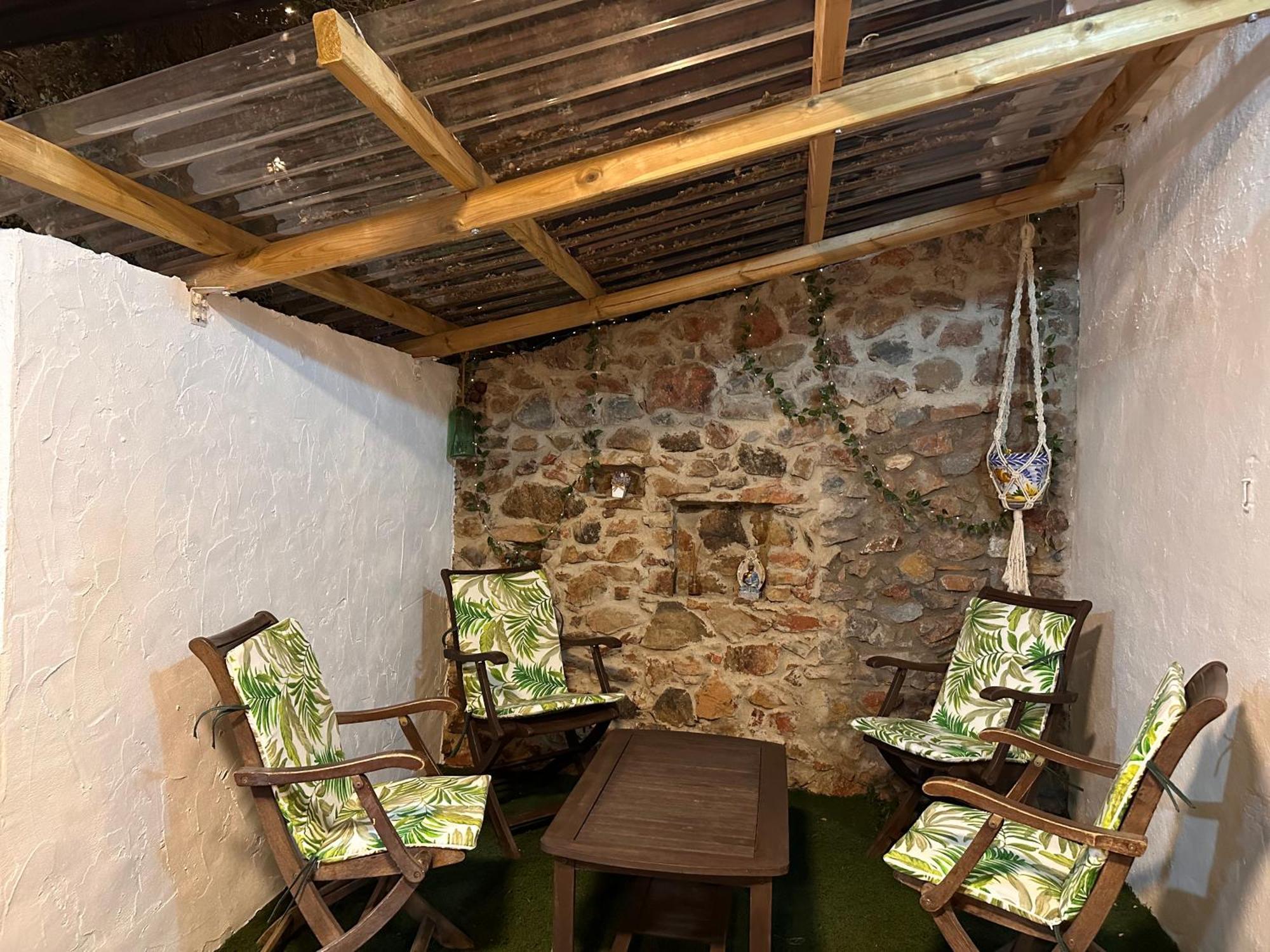 Casa Rural Quejigo Con Piscina Santa Olalla del Cala Exteriör bild