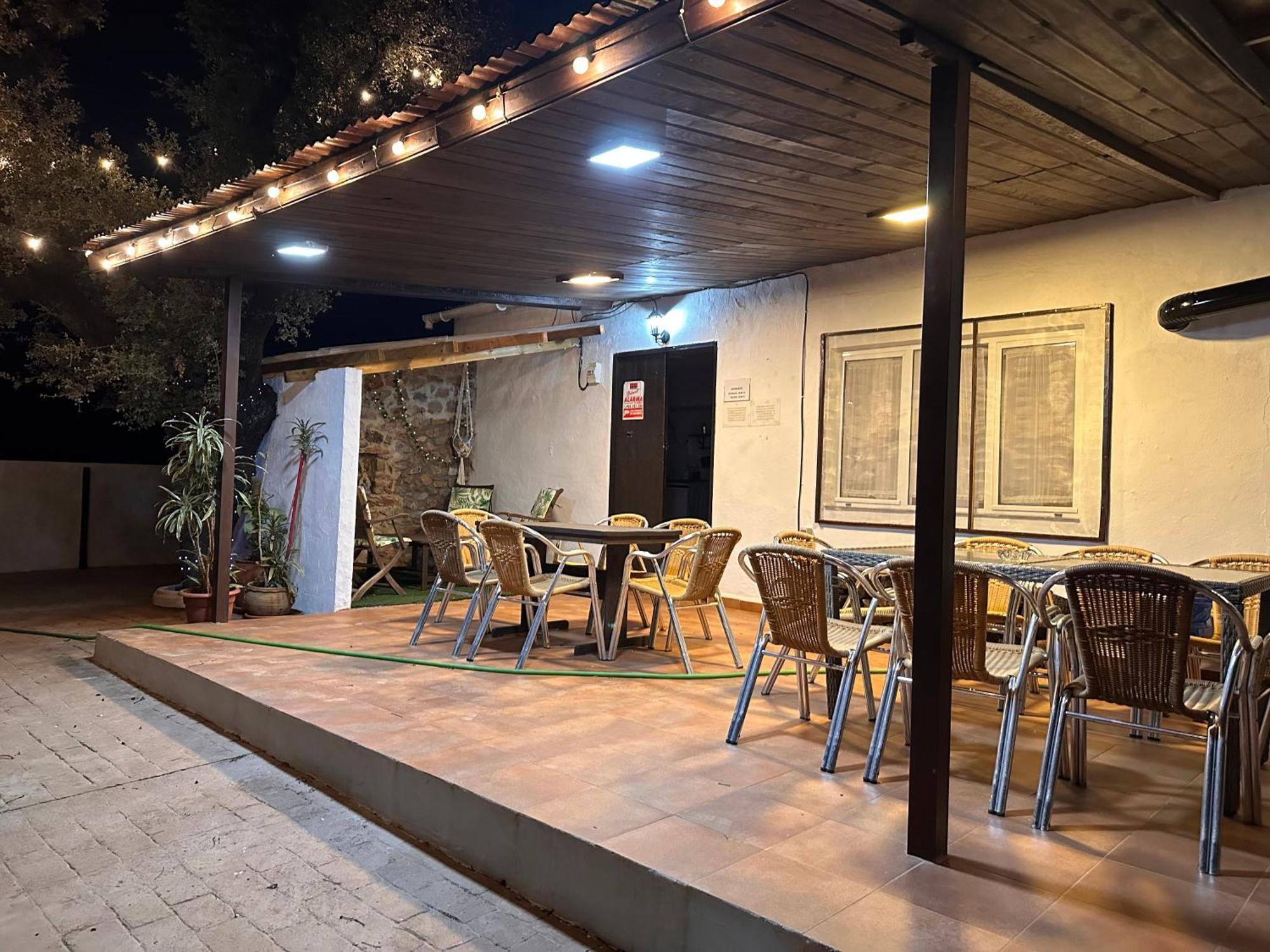 Casa Rural Quejigo Con Piscina Santa Olalla del Cala Exteriör bild